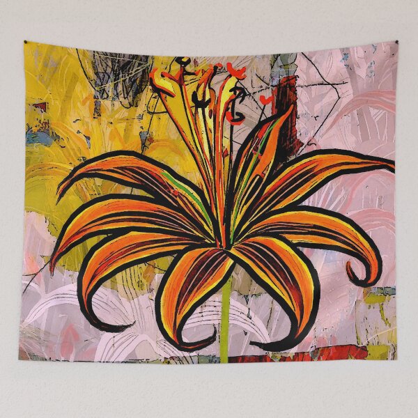 Item preview, Lilies Abstract designed and sold by ViaARTfactory.