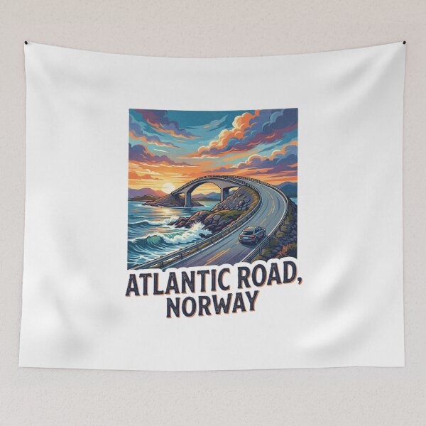 Item preview,  Atlantic Road Norway  designed and sold by VladisWorld.