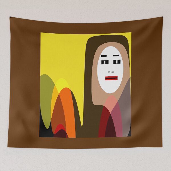 Item preview, Geometric Abstract Portrait designed and sold by Elaine M Hayward .