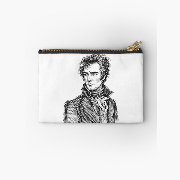 Item preview, Virtuous Countenance Mr Darcy Vintage Sketch Jane Austen Pride and Prejudice designed and sold by FIREDesignsPOD.