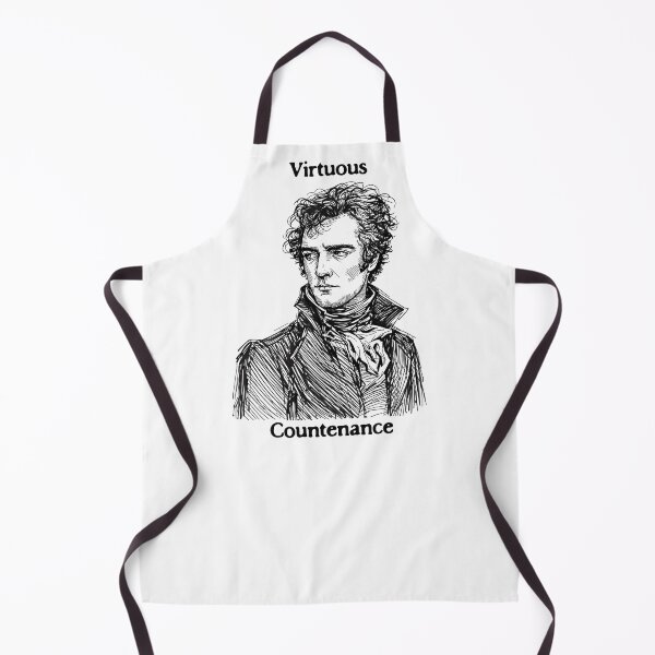 Item preview, Virtuous Countenance Mr Darcy Vintage Sketch Jane Austen Pride and Prejudice designed and sold by FIREDesignsPOD.