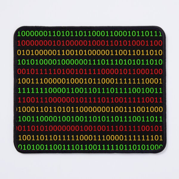 Item preview, Red Gold and Green Binary Code designed and sold by Wolf Wendigo.