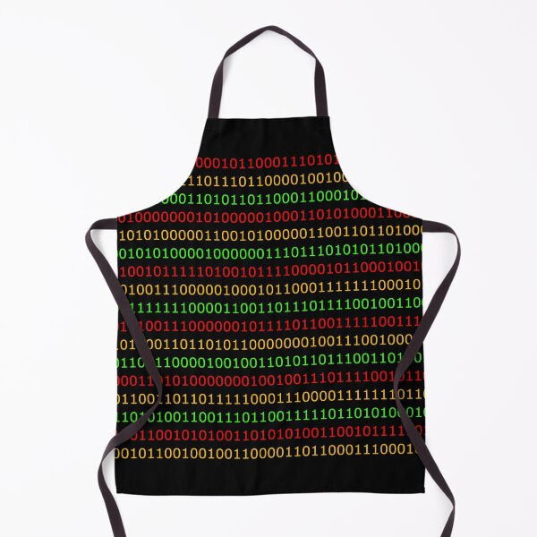 Item preview, Red Gold and Green Binary Code designed and sold by Wolf Wendigo.