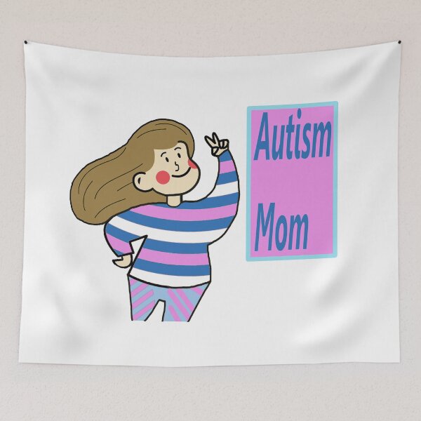 Item preview,  Neurodivergent Autism Mom  designed and sold by Mother Daughter Drawings .