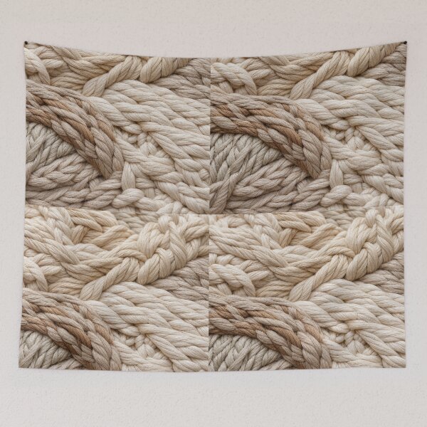 Item preview, Macro Rustic Cotton Rope Pattern designed and sold by frumixart.