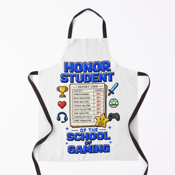 Item preview, 8-Bit Gaming Student Humor designed and sold by RetroPixel Apparel.