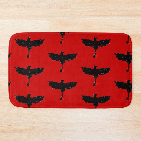 Item preview, Toothless Tail Fin Silhouette - Minimalist Dragon Watercolor Splatter designed and sold by eyesasdaggers.