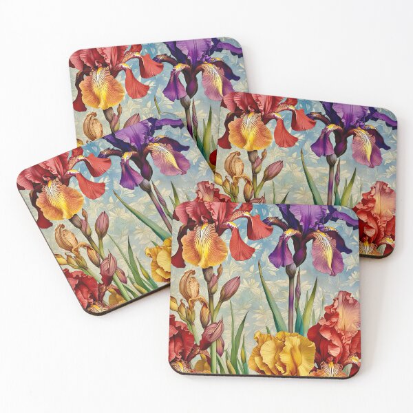 Item preview, Iris..Multicoloured designed and sold by ©Janis Zroback.