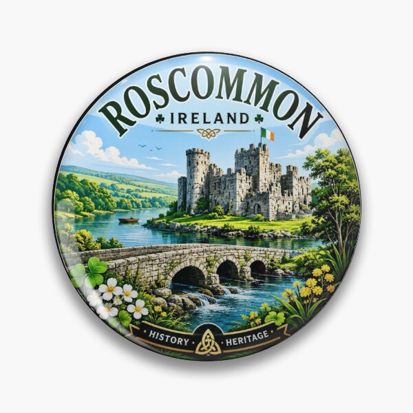 Item preview, Roscommon, Ireland designed and sold by Myra365Art.