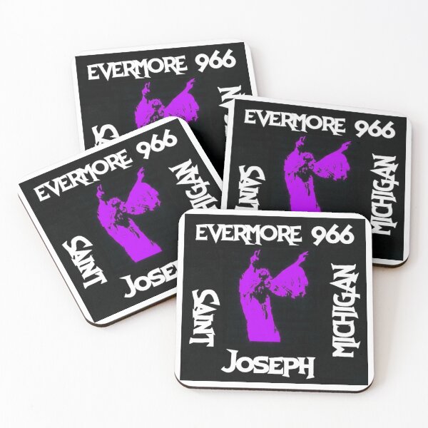 Item preview,   EVERMORE966 SAINT JOSEPH, PURPLE -PEACE OUT-SAINT JOSEPH, MICHIGAN U.S.A. designed and sold by V3GFX.