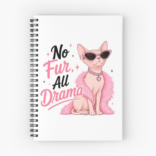 Item preview, No Fur All Drama Sphynx Cat designed and sold by INVITOARTE.