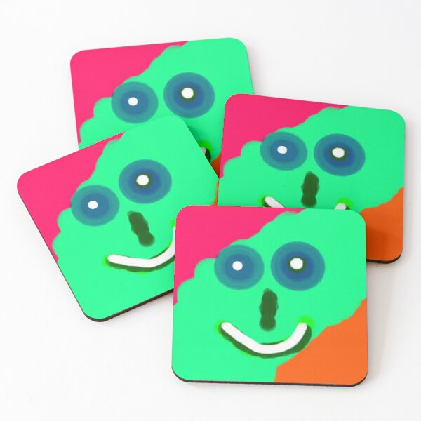 Item preview, Cute Neon Smiley Face Abstract Cartoon Aesthetic Art designed and sold by mochicrit.