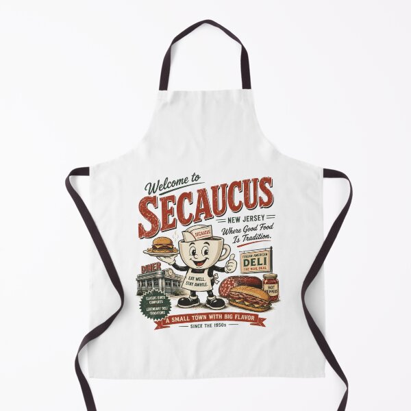 Item preview, Welcome to Secaucus, NJ - Where Good Food is Tradition designed and sold by The Masked Designer.