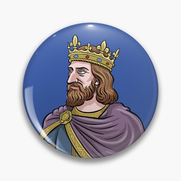 Item preview, King Robert II of France | by MacKaycartoons designed and sold by MacKaycartoons.
