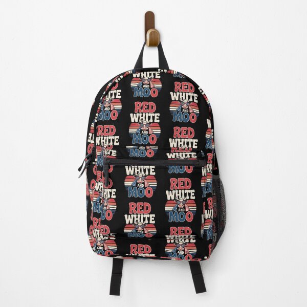 Item preview, Red White And Moo 4th Of July Cute Cow Patriotic American Flag designed and sold by Redgiant87x.