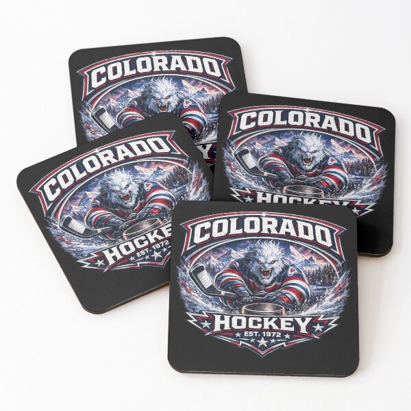 Item preview, Colorado Hockey Mountain Storm Logo | Ice Hockey Fan Design designed and sold by TKOprintdesigns.