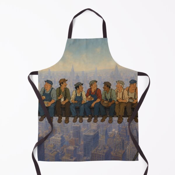 Item preview, Lunch Above the City – Vintage Workers Tribute Art designed and sold by Hollow Moon Studios..