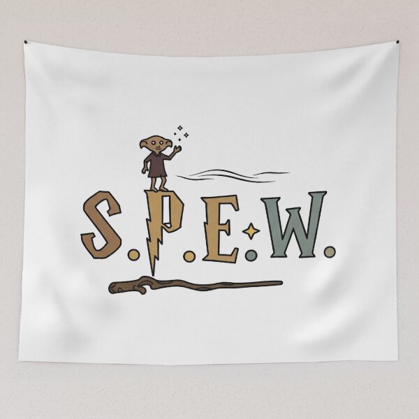 Item preview, S.P.E.W. Elfish Welfare Society - Dobby Wizard Activist Logo designed and sold by eyesasdaggers.