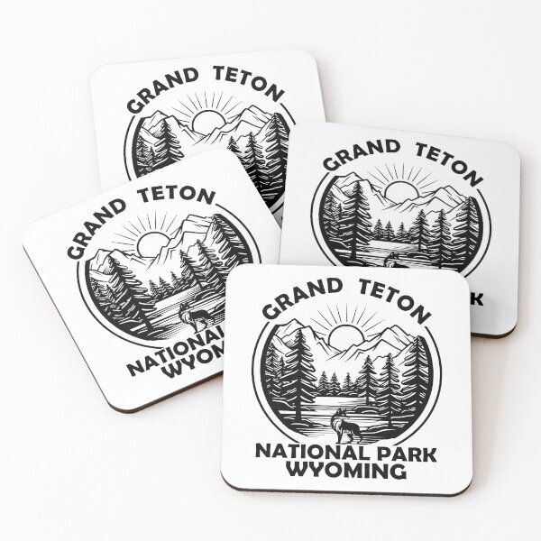 Item preview, Grand Teton Wyoming National Park Jackson Hole Valley designed and sold by Alexaltay.