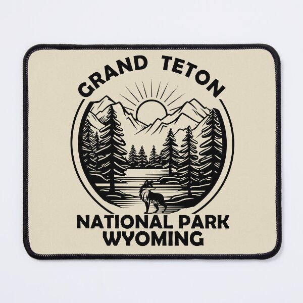 Item preview, Grand Teton Wyoming National Park Jackson Hole Valley designed and sold by Alexaltay.