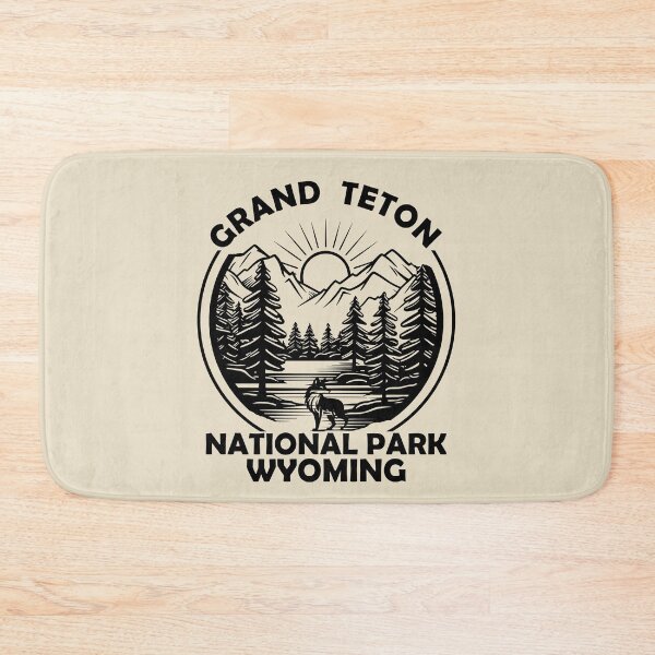 Item preview, Grand Teton Wyoming National Park Jackson Hole Valley designed and sold by Alexaltay.