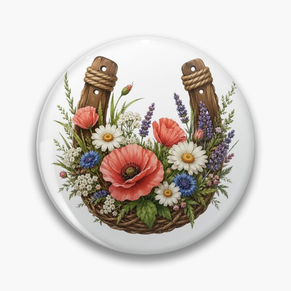 Item preview, Lucky Wildflower Bouquet Illustration designed and sold by PetalGarden.
