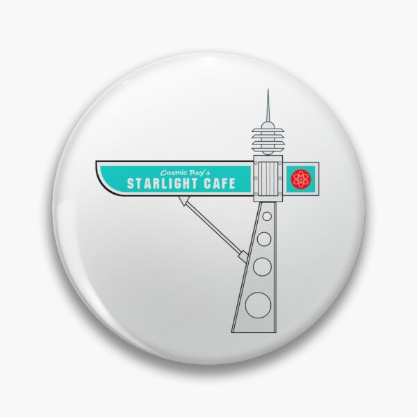 Item preview, Cosmic Ray's Starlight Cafe Outdoor Sign designed and sold by Tnsamhooker.