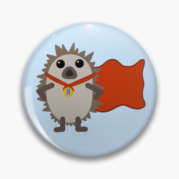 Item preview, HankeyMan - The Superhero Hedgehog designed and sold by HerbieLovehog.