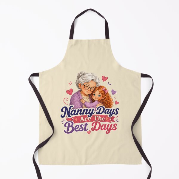 Item preview, Nanny Days Are The Best Days Cute Grandparent Design designed and sold by planetreynolds.