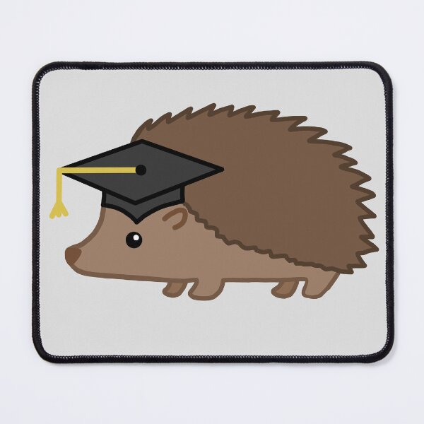 Item preview, Graduation Hedgehog designed and sold by HerbieLovehog.