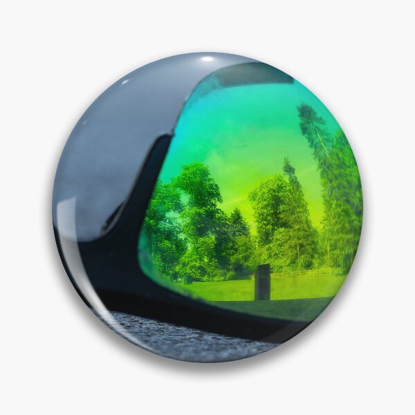 Item preview, Park trees and picnic shelter reflected in abandoned sunglasses designed and sold by lisavonbiela.