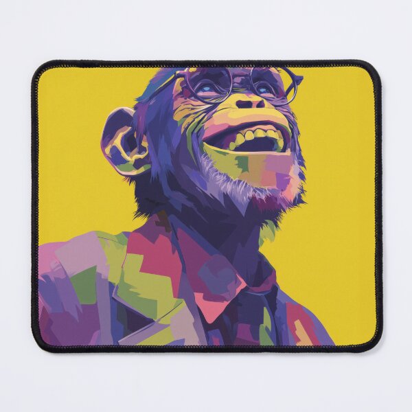 Item preview, MODERN CHIMP – Modern Home Art Print designed and sold by MarkedArtPrints.