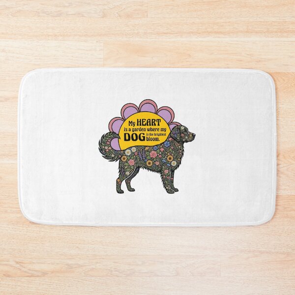 Item preview, My heart is a garden where my dog is the brightest bloom designed and sold by The Artful Paw.