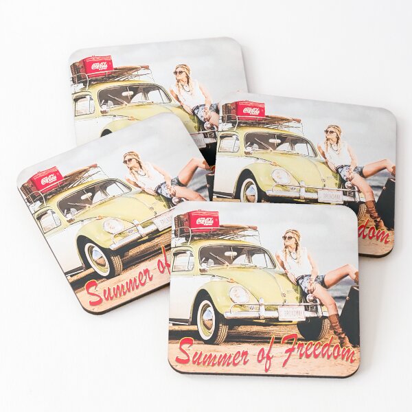 Item preview, Summer of Freedom - Vintage Beach Road Trip Aesthetic  designed and sold by Tokraz-art.