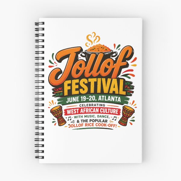 Item preview, Jollof Festival Atlanta West African Culture Celebration designed and sold by Combat Skies.