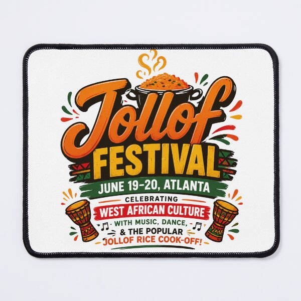 Item preview, Jollof Festival Atlanta West African Culture Celebration designed and sold by Combat Skies.