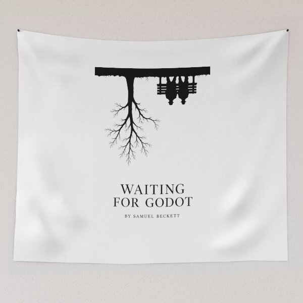 Item preview, Waiting for Godot - Samuel Beckett - Irish Culture - Irish literature designed and sold by Substance_life.