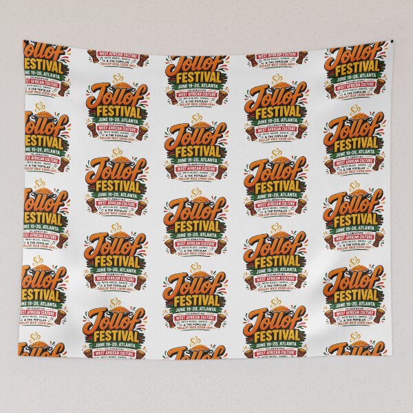 Item preview, Jollof Festival Atlanta West African Culture Celebration designed and sold by Combat Skies.