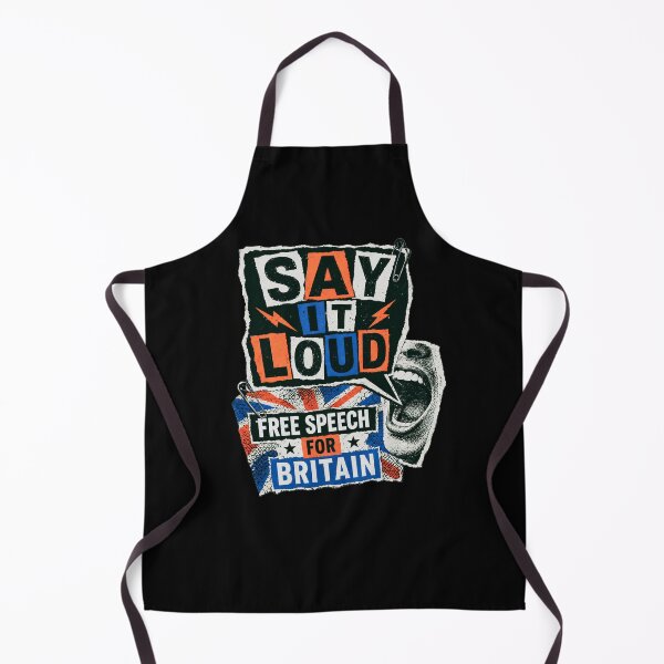 Item preview, Say It Loud Free Speech For Britain Design designed and sold by JesterKrewArt.