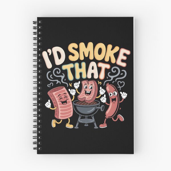 Item preview, I’d Smoke That BBQ Apparel for Funny BBQ and Meat Smoking Enthusiasts designed and sold by Redgiant87x.