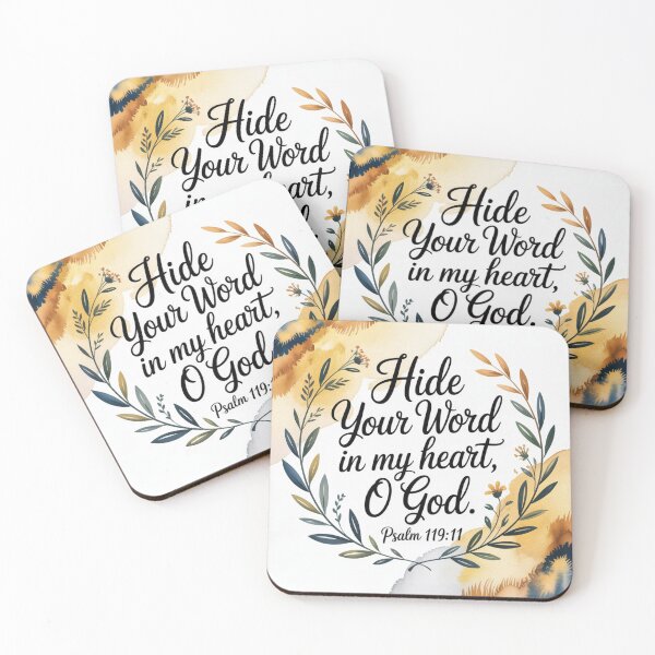 Item preview, Hide Your Word In My Heart O God designed and sold by tellit24seven.