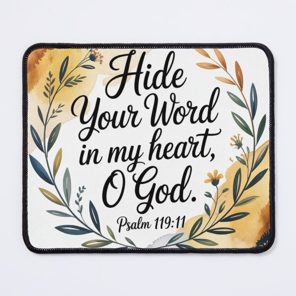 Item preview, Hide Your Word In My Heart O God designed and sold by tellit24seven.