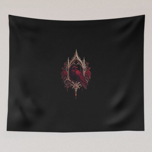 Item preview, Bloodthorn Raven designed and sold by UnglaublichGut.