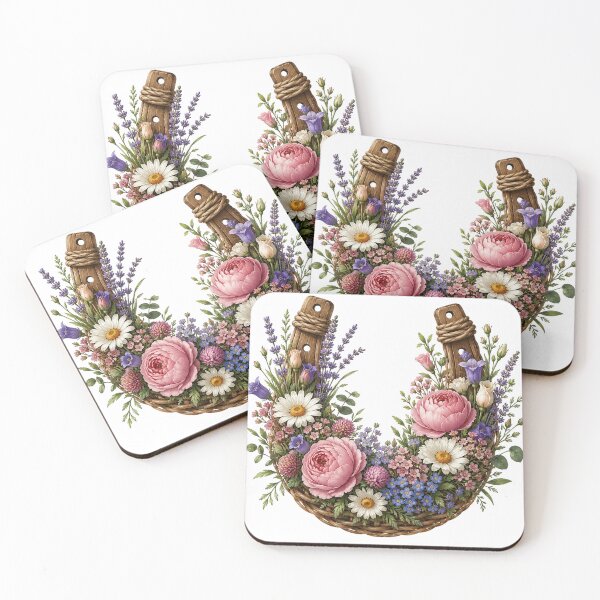 Item preview, Cottagecore Wildflower Watercolor Art designed and sold by PetalGarden.