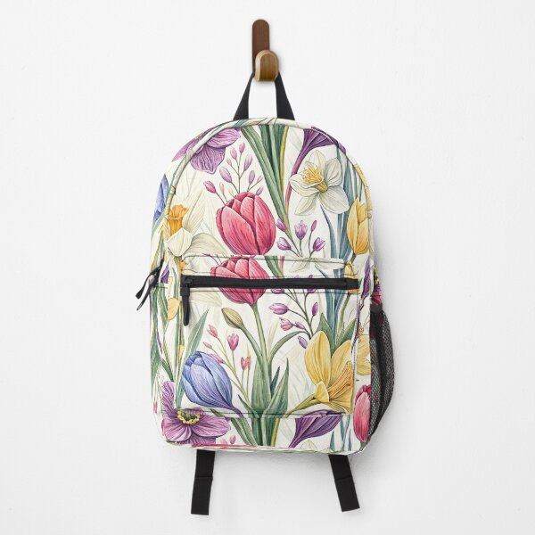Item preview, Spring Wildflower Garden Botanical Pattern designed and sold by Petal & Pattern Co.