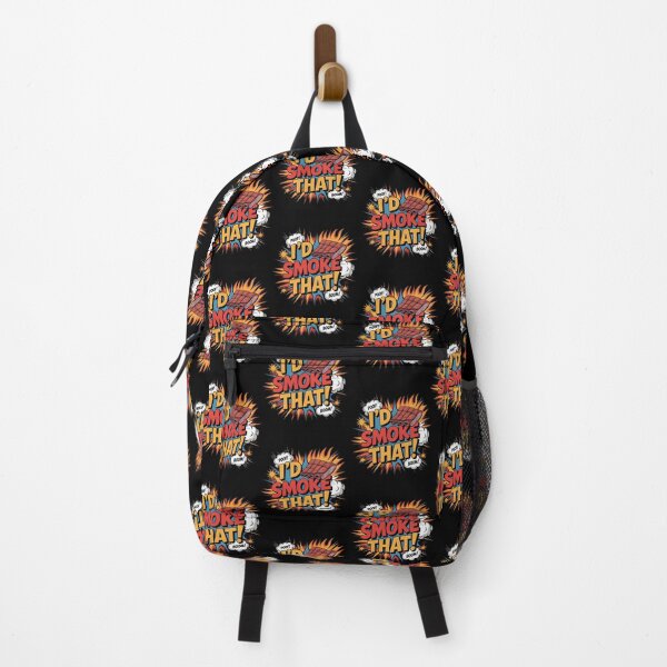 Item preview, I’d Smoke That BBQ Humor Graphic for Beef and Pork Barbecue Fans designed and sold by Redgiant87x.