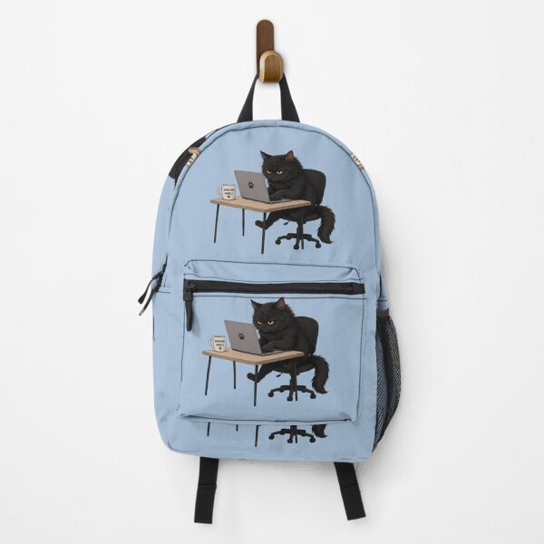 Item preview, Working Hardly Black Cat designed and sold by lumar23.