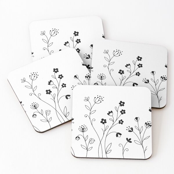 Item preview, Scandinavian Floral Whisper designed and sold by BrunoLinuxArt.