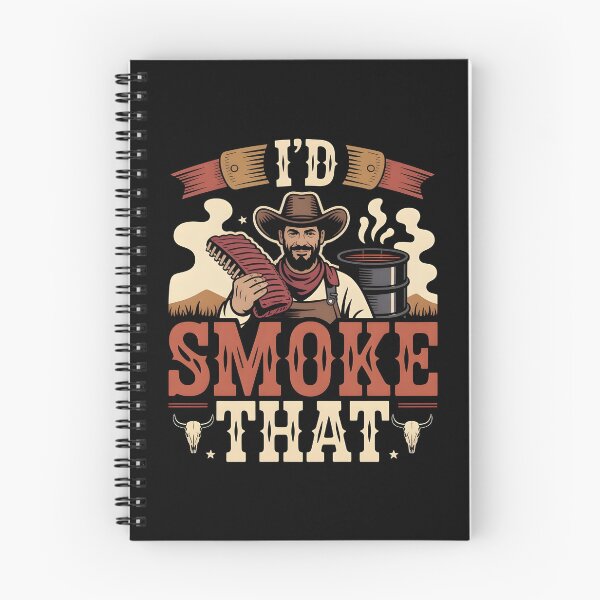 Item preview, I’d Smoke That BBQ Pitmaster Design for Funny Barbecue and Grill Fans designed and sold by Redgiant87x.
