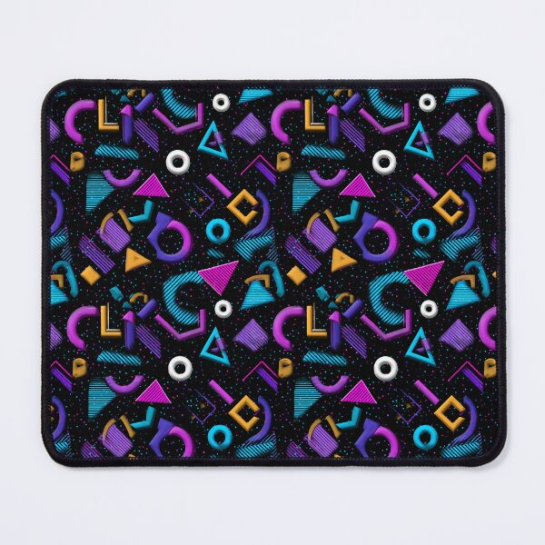 Item preview, Retro 80s 90s Geometric Abstract Pattern Design designed and sold by NicolasGlowArt.
